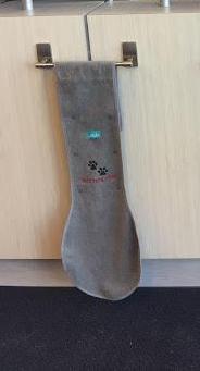 "Wipe your Paws" towel for pets