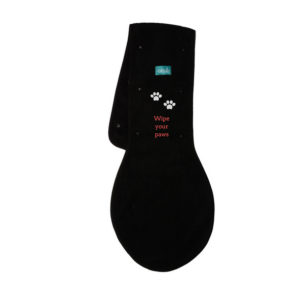 "Wipe your Paws" towel for pets