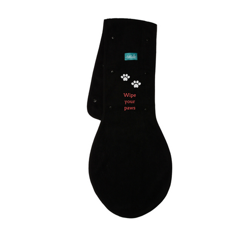 "Wipe your Paws" towel for pets