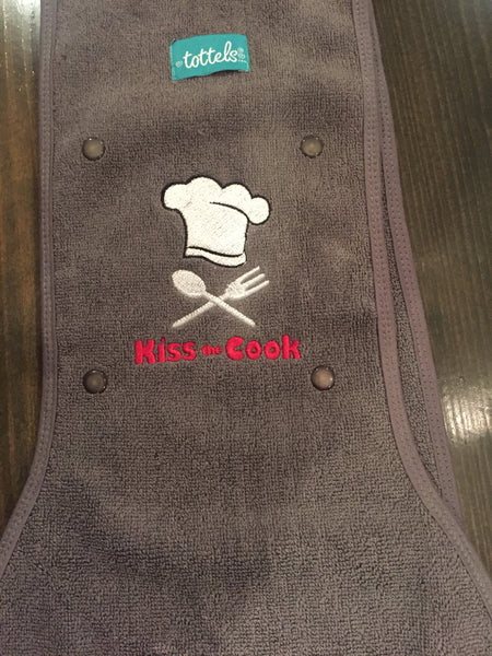 "Kiss the Cook" towel